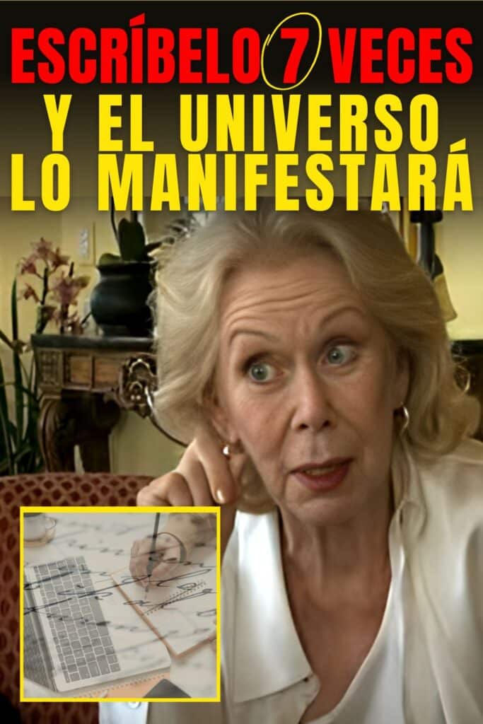 Louise Hay: Escribe ESTO 7 Veces y el Universo lo Manifestará